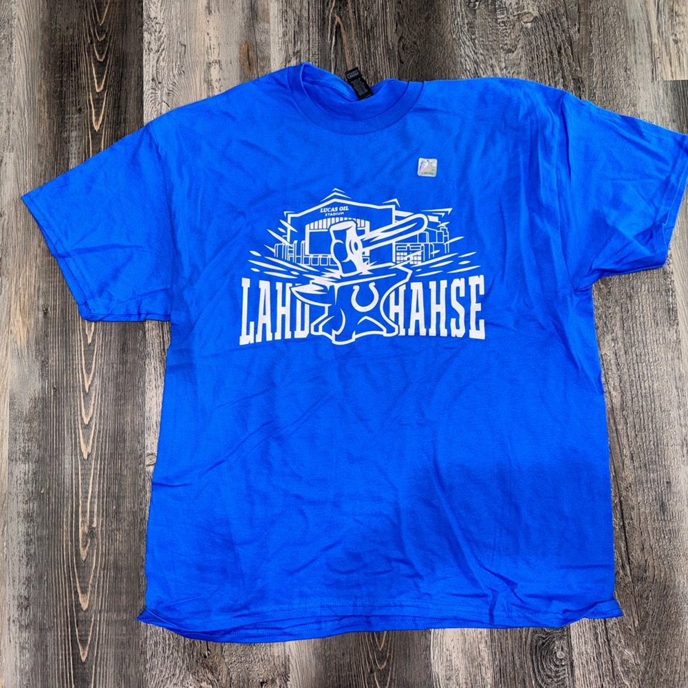NFL Indianapolis Colts ‘Lahd Hahse’ Shirt, Size XL